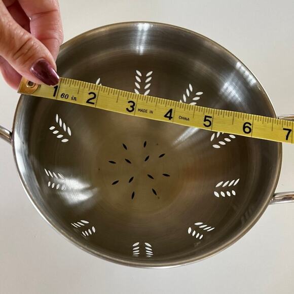 CHEFMATE colander -stainless steel - Picture 6 of 6